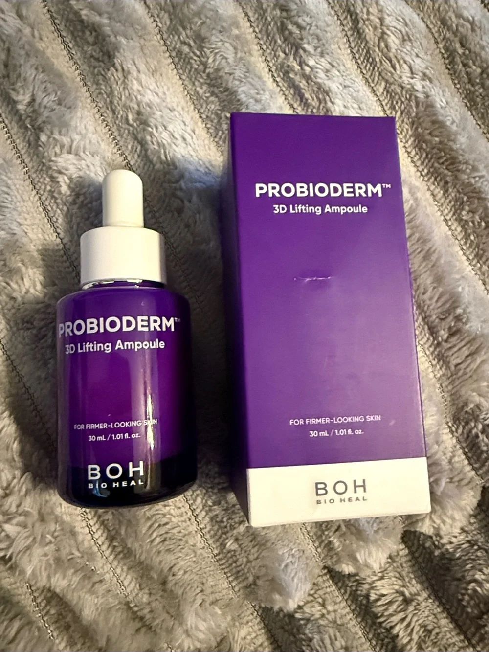 Probioderm 3D Lifting Ampoule - Purple Bottle and Box